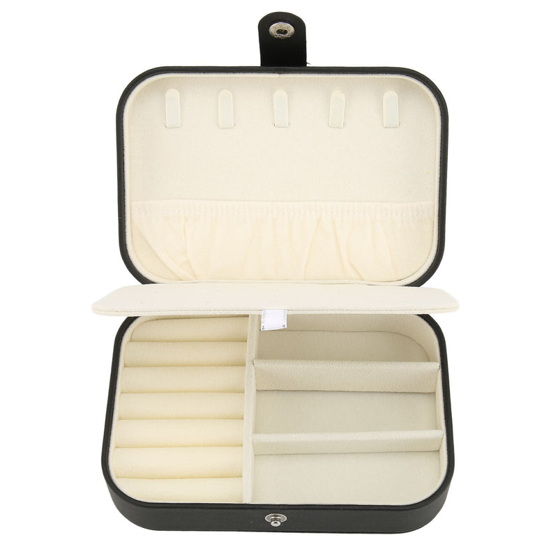 Double Layer Portable Leather Jewellery Box-PINK-State of Style