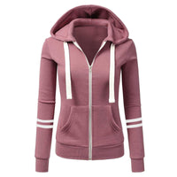 Women's wool zip-up hoodie - Beatrice