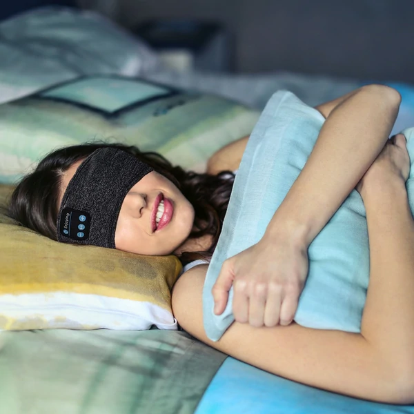 DreamWave Bluetooth Sleep Mask-Grey-State of Style