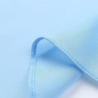 Dress with floral pattern – Eliana-Light blue-S-State of Style