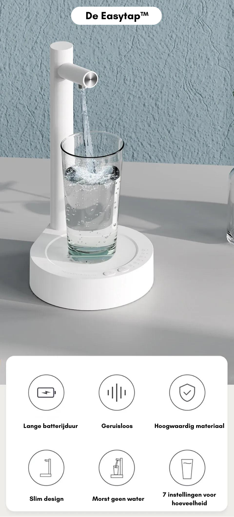 Drink Water Effortlessly, Right From Your Bed - HydraTap™-Black-State of Style
