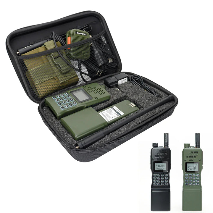 Dual-Band Walkie Talkie - CommGuard-Green-State of Style
