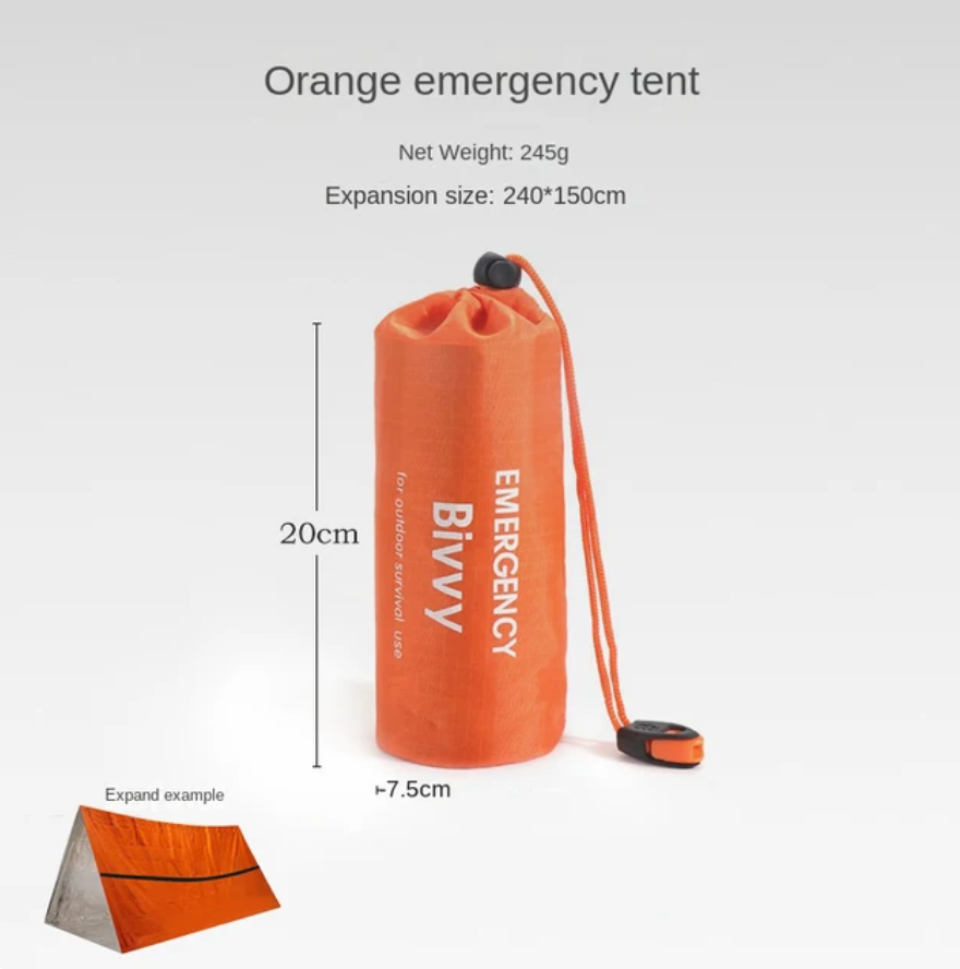 DualGuard 2-Person Survival Tent-State of Style