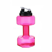 Dumbbell Water Bottle for Fitness & Hydration – HydraBell-Pink-500ML-State of Style