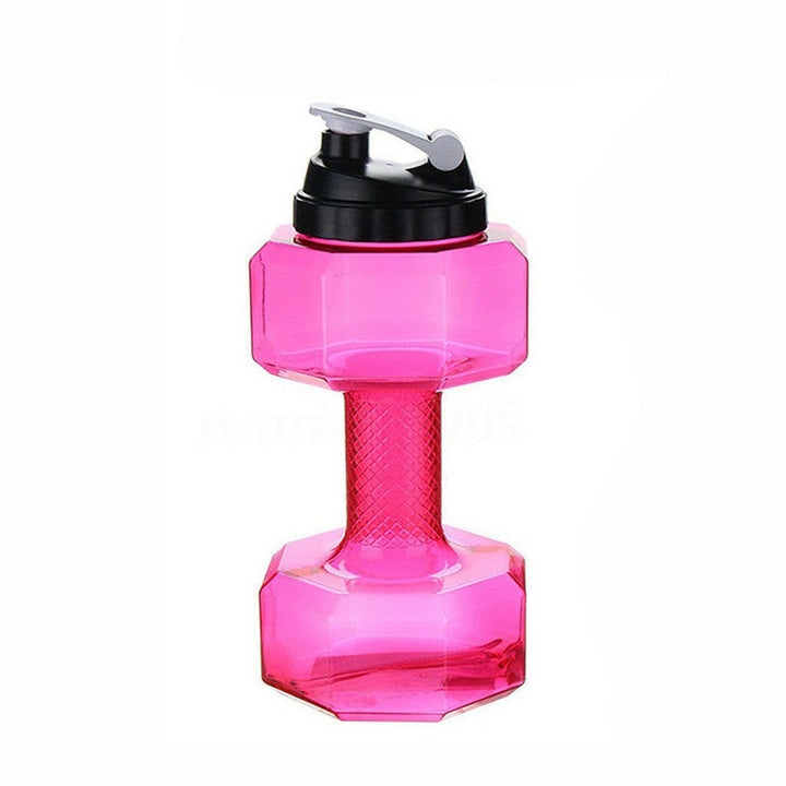 Dumbbell Water Bottle for Fitness & Hydration – HydraBell-Pink-500ML-State of Style