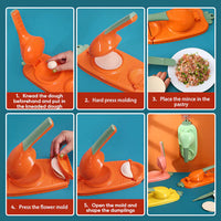 DumplingMaster - Make Dumplings Like a Pro-Orange-State of Style