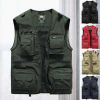 Durable Tactical Vest - ActionGuard-Khaki-S-State of Style