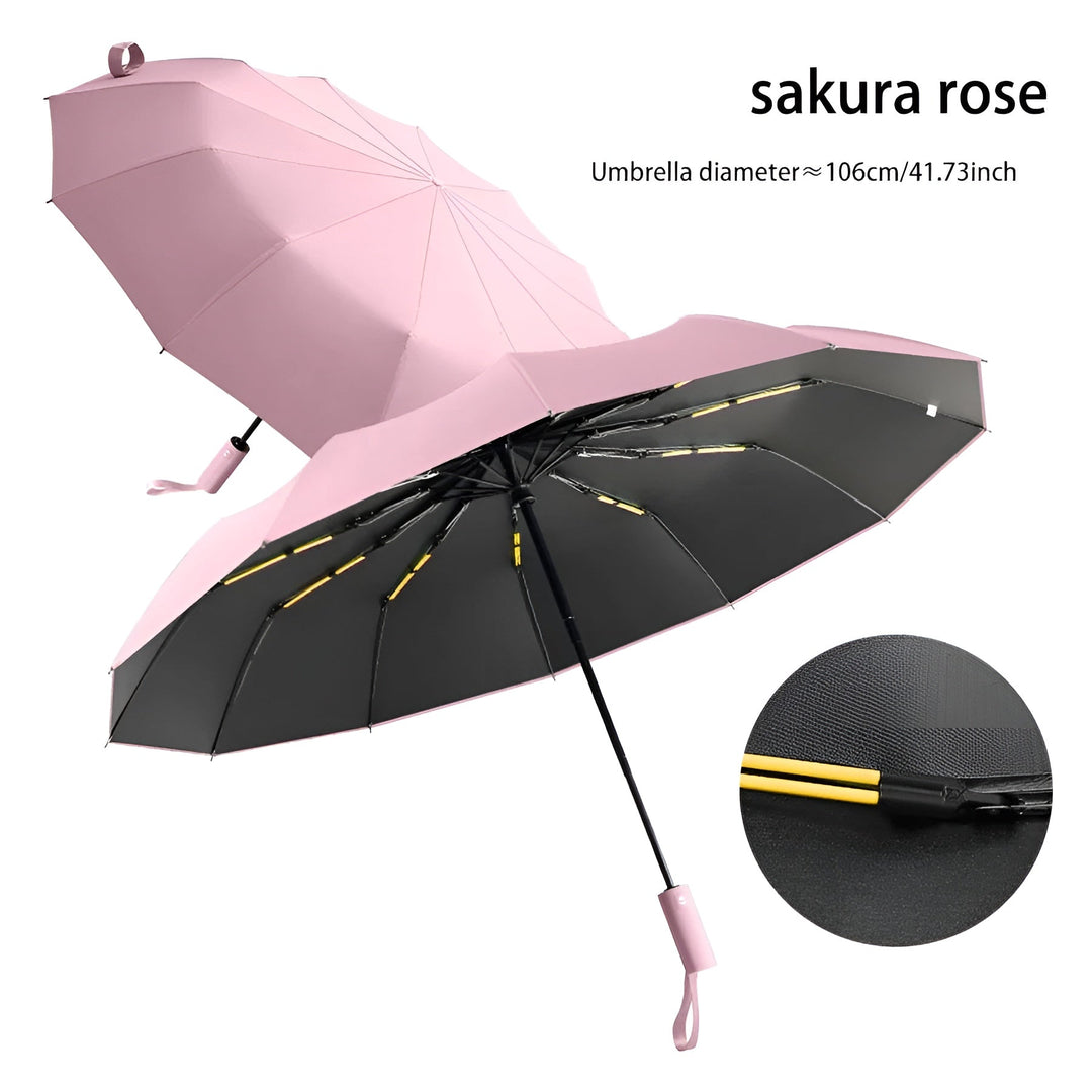 Durable Umbrella with UV Protection - StormShield-Pink-State of Style