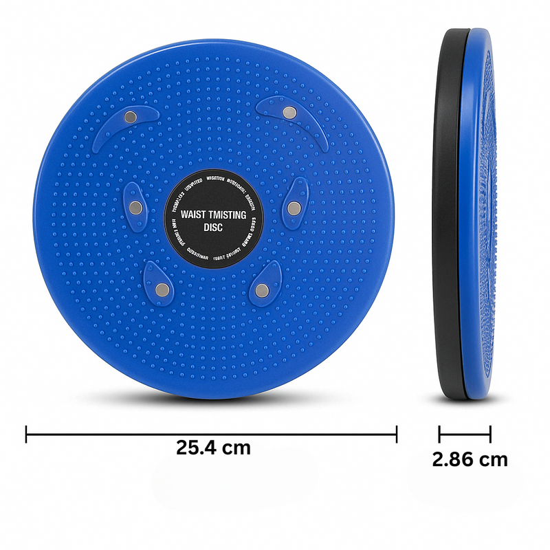 Dynamic Balance Board for Strength and Stability - CoreSpin-Blue-Without Tires-State of Style