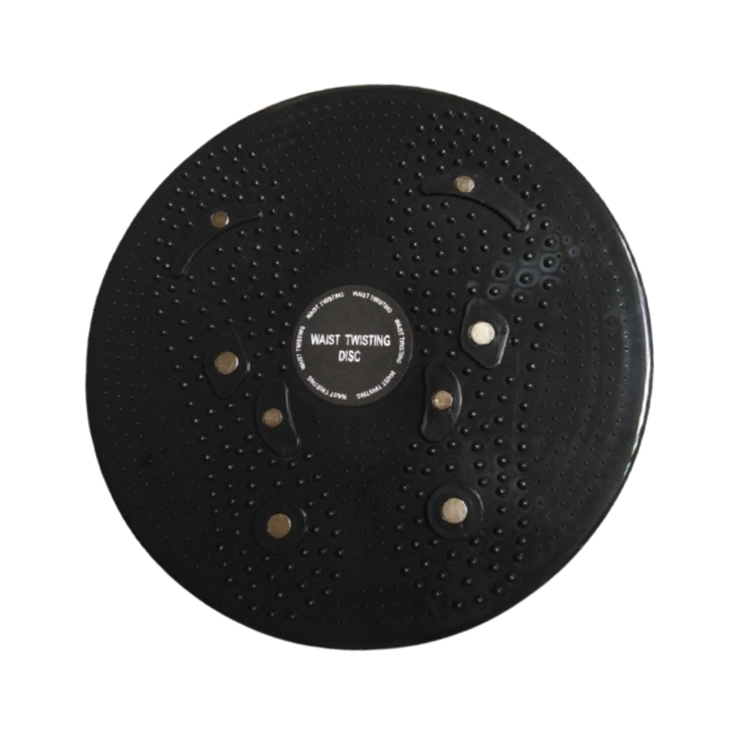Dynamic Balance Board for Strength and Stability - CoreSpin-Without Bands-Black-State of Style