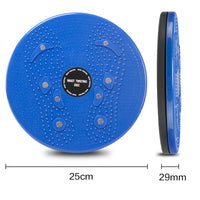 Dynamic Balance Board for Strength and Stability - CoreSpin-Without Bands-Blue-State of Style