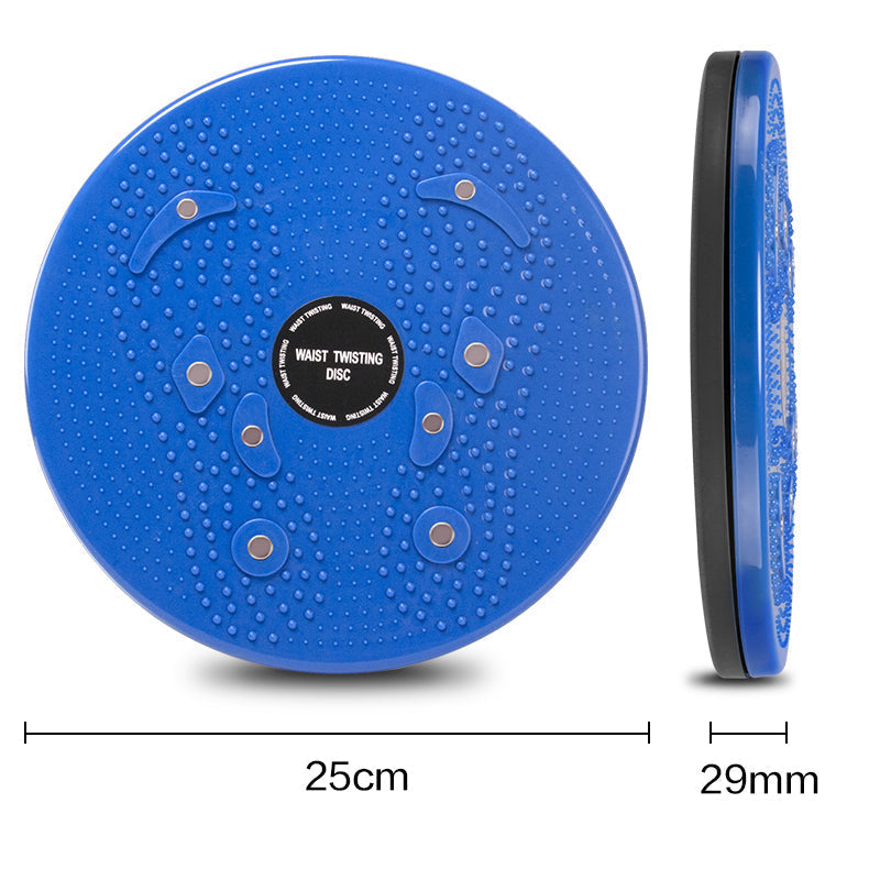 Dynamic Balance Board for Strength and Stability - CoreSpin-Without Bands-Blue-State of Style