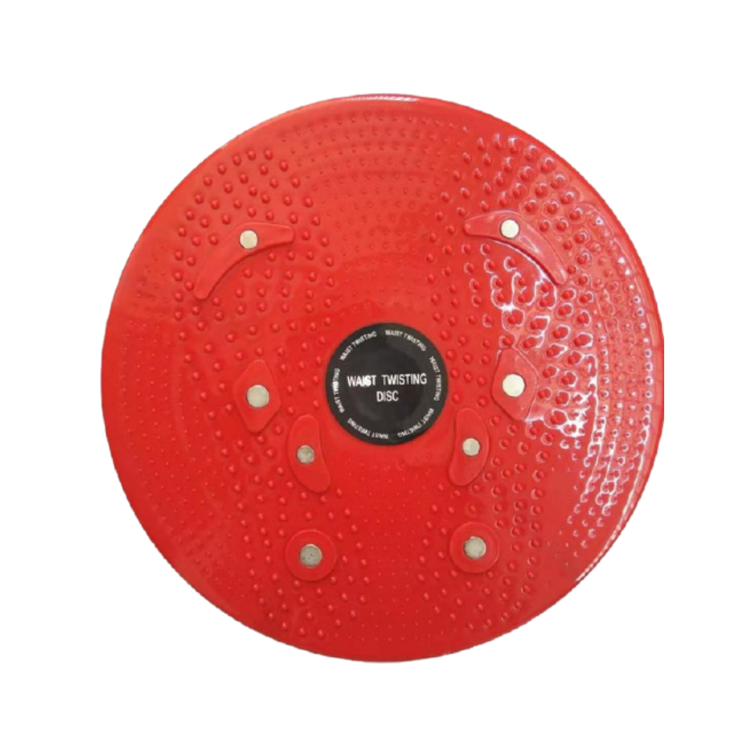 Dynamic Balance Board for Strength and Stability - CoreSpin-Without Bands-Red-State of Style