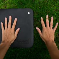 EarthConnect Carbon Leather Grounding Mat-30 x 25 cm-State of Style