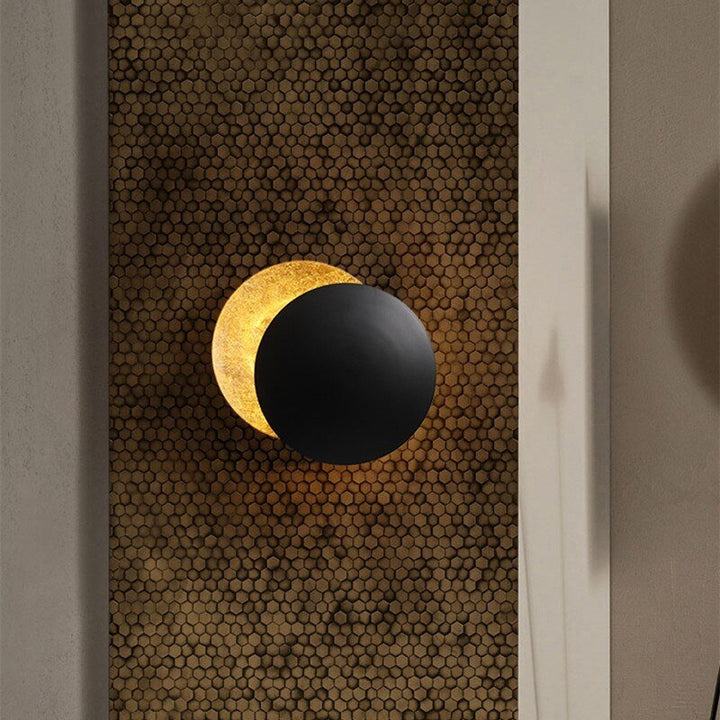 Eclipse Wall Lamp - Solaris-Gold-20cm-State of Style