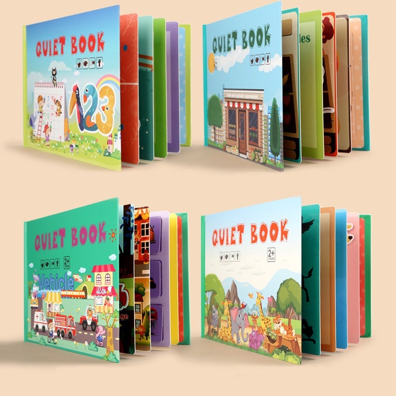 Educational Busy Book for Children – LearnJoy-Complete Set-State of Style