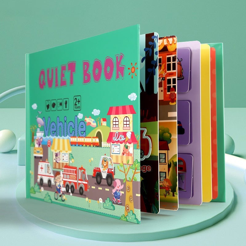 Educational Busy Book for Children – LearnJoy-Transport-State of Style