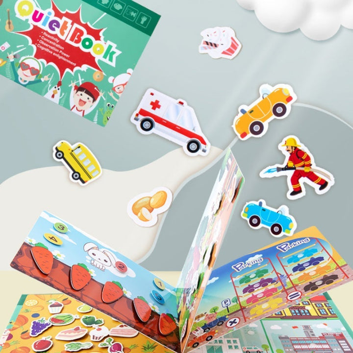 Educational Busy Book for Children – LearnJoy-Transport-State of Style