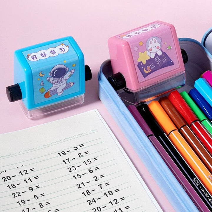 Educational Maths Stamp for Kids - SumStamp-Set van 4 (+ - x ÷)-State of Style