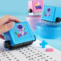 Educational Maths Stamp for Kids - SumStamp-Set van 4 (+ - x ÷)-State of Style