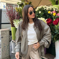 Eefje's Jacket | Oversized Women's Jacket | Comfortable & Stylish-Grey-S-State of Style
