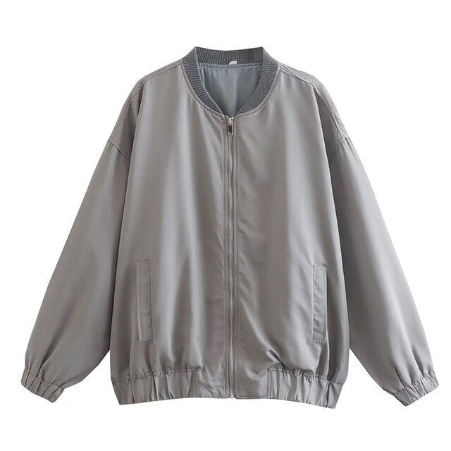 Eefje's Jacket | Oversized Women's Jacket | Comfortable & Stylish-Grey-S-State of Style