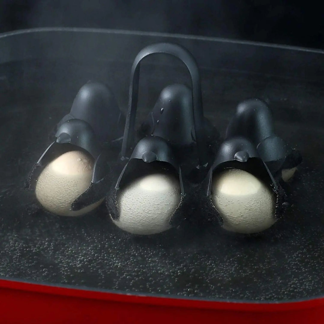 EggPenguin 3-in-1 Egg Cooker with Adorable Design-State of Style