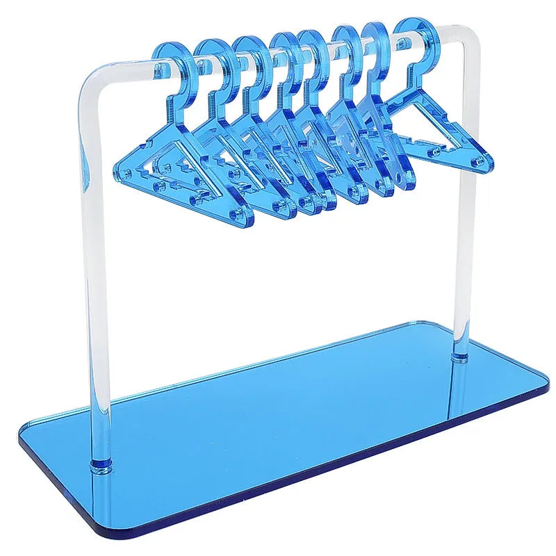 Eight-Piece Jewellery Display Stand | Organiser Rack-BLUE-State of Style