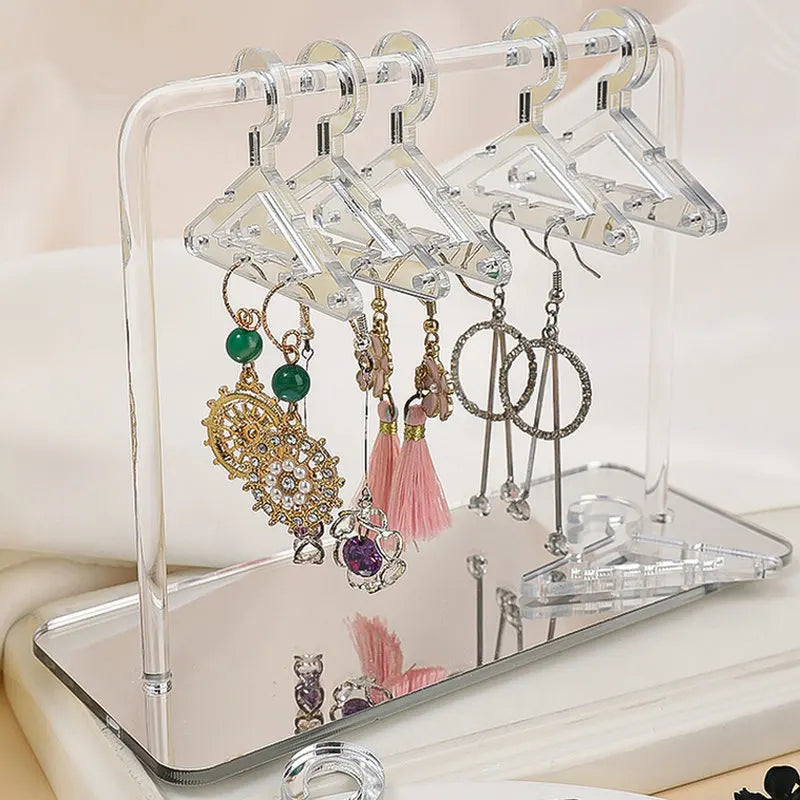 Eight-Piece Jewellery Display Stand | Organiser Rack-SILVER-State of Style
