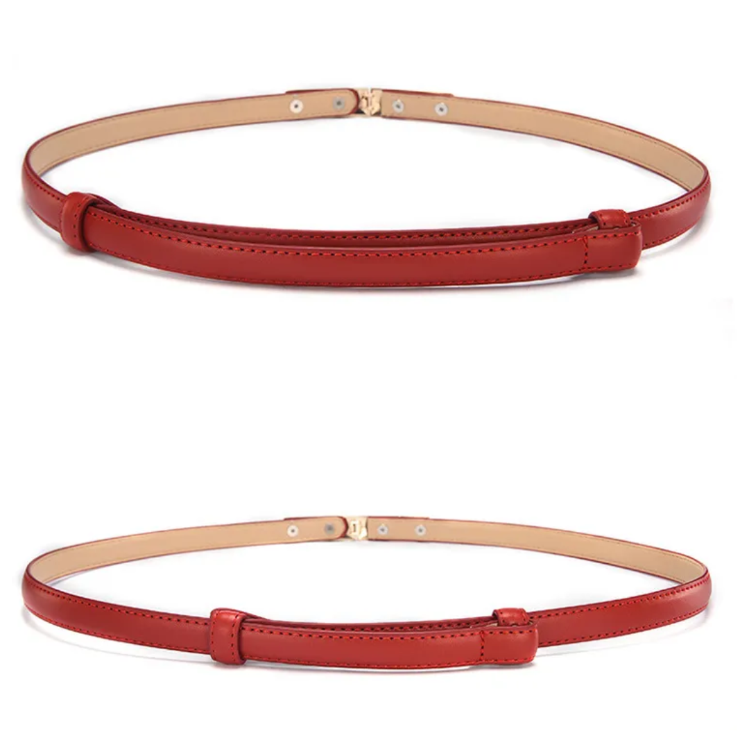 Elastic Buckle Waist Belt – Simple, Stylish, and Trendy Accessory-Orange-State of Style