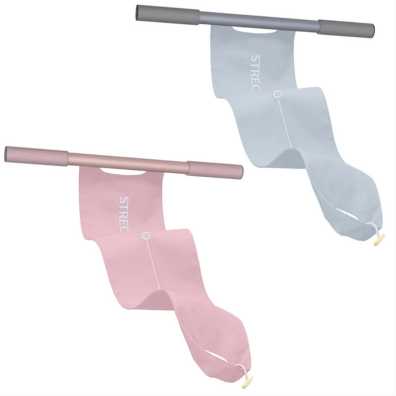 Elastic Resistance Band with Handles & Foot Loops – FlexiStretch Trainer-Blue-State of Style