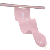 Elastic Resistance Band with Handles & Foot Loops – FlexiStretch Trainer-Pink-State of Style
