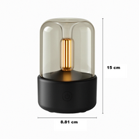 Electric Aromatherapy Diffuser and Humidifier - AromaLux-Black-State of Style