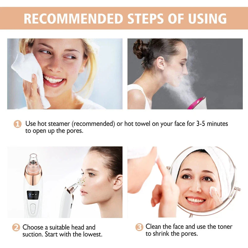 Electric Blackhead Remover and Facial Cleanser - ClearSkin Pro-State of Style