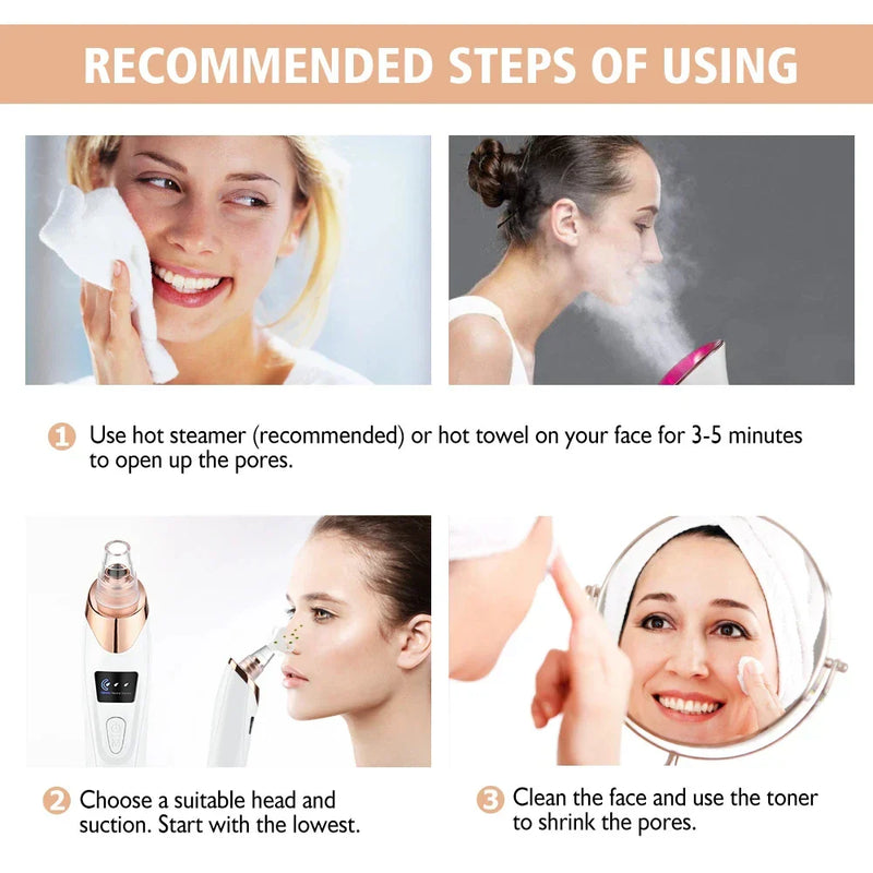 Electric Blackhead Remover and Facial Cleanser - ClearSkin Pro-State of Style