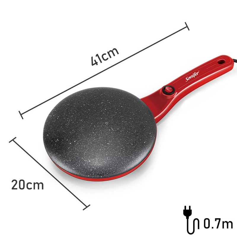 Electric Crêpe Maker – CrepeMaster-Red-State of Style