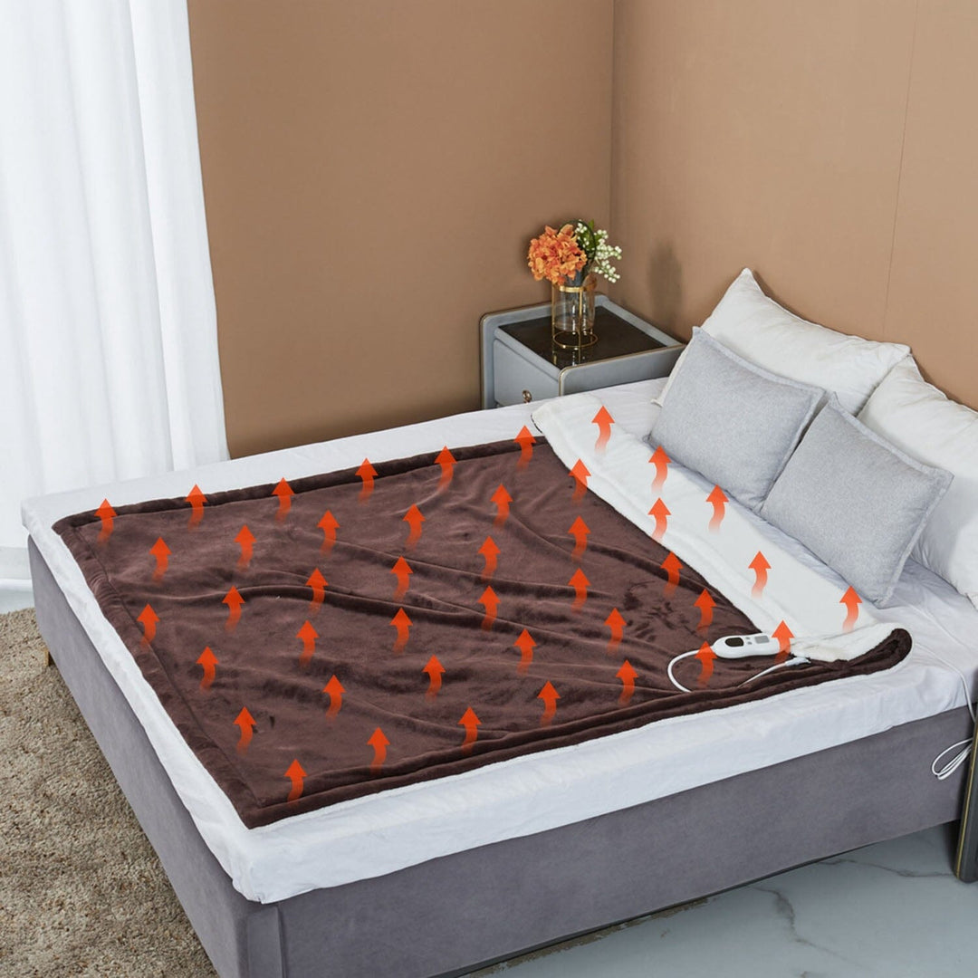 Electric Heated Flannel Blanket - CozyHeat-State of Style