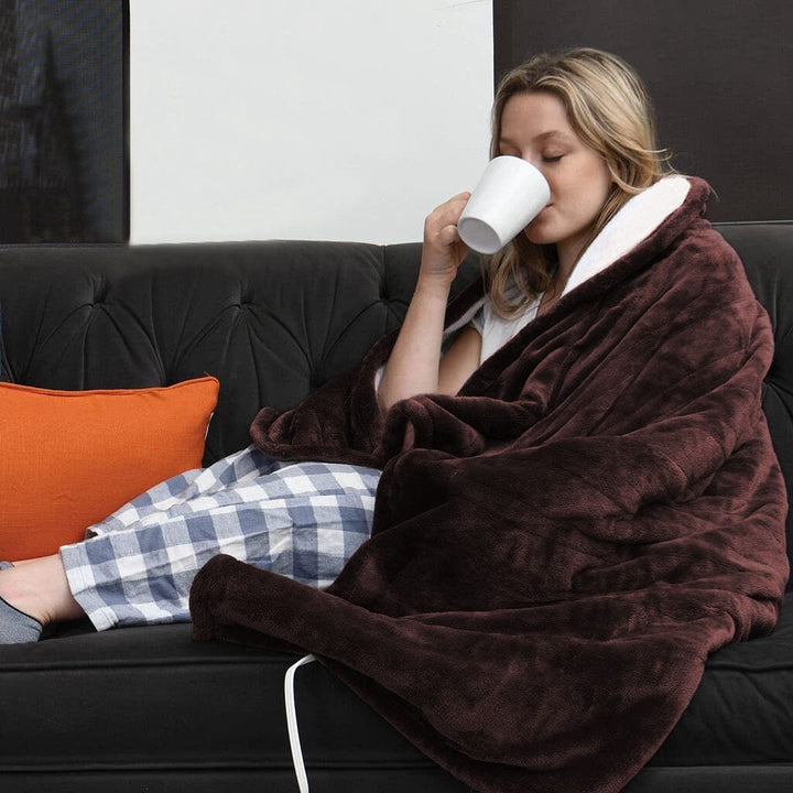 Electric Heated Flannel Blanket - CozyHeat-State of Style