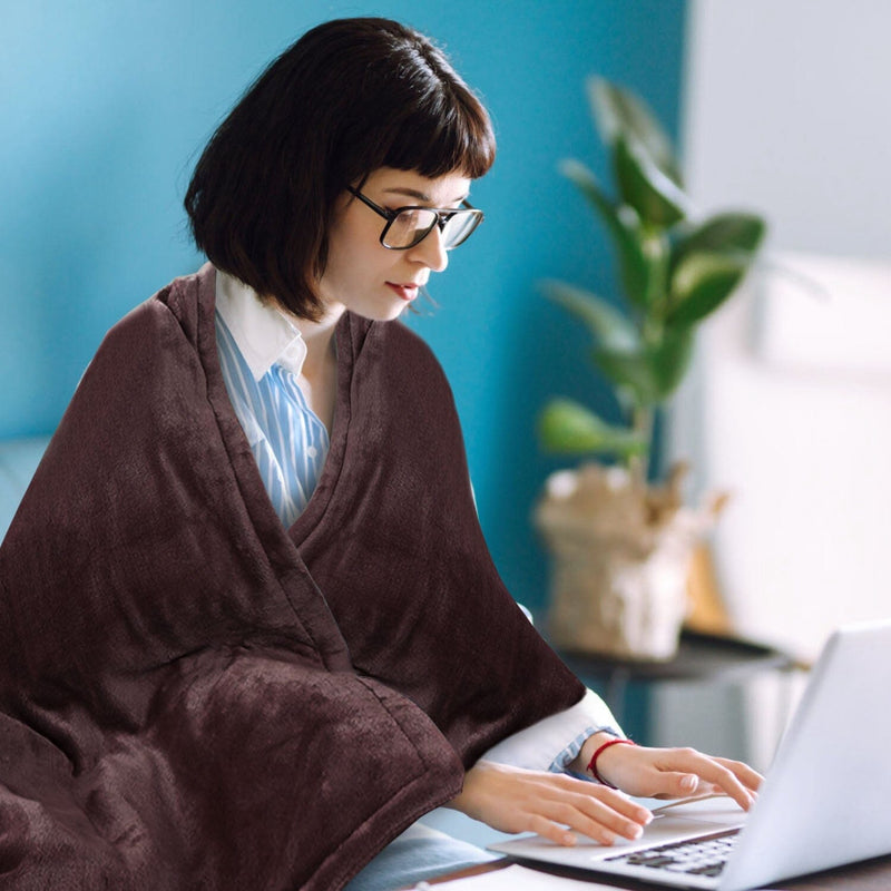 Electric Heated Flannel Blanket - CozyHeat-State of Style