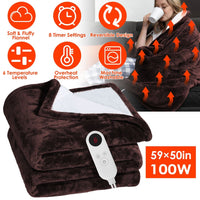 Electric Heated Flannel Blanket - CozyHeat-State of Style