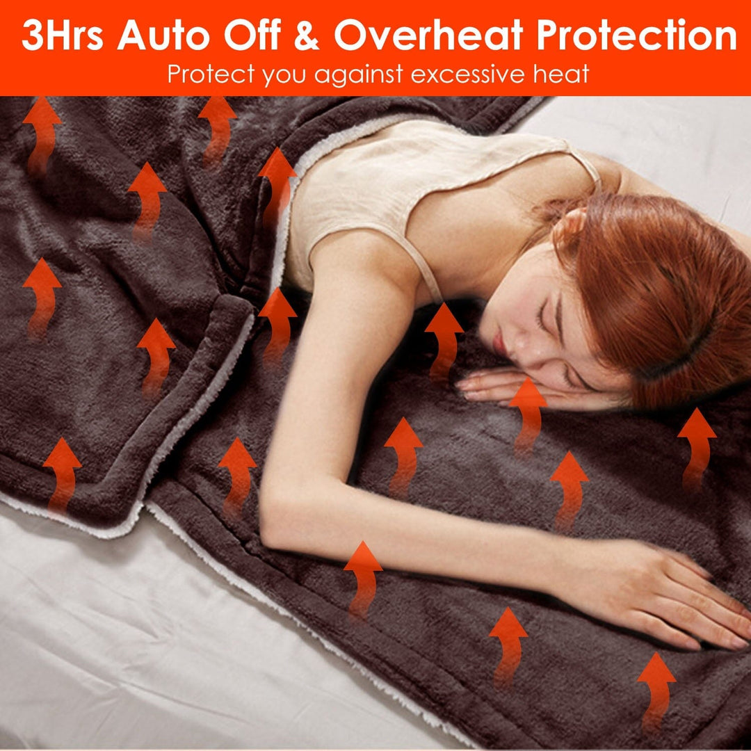 Electric Heated Flannel Blanket - CozyHeat-State of Style