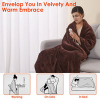 Electric Heated Flannel Blanket - CozyHeat-State of Style