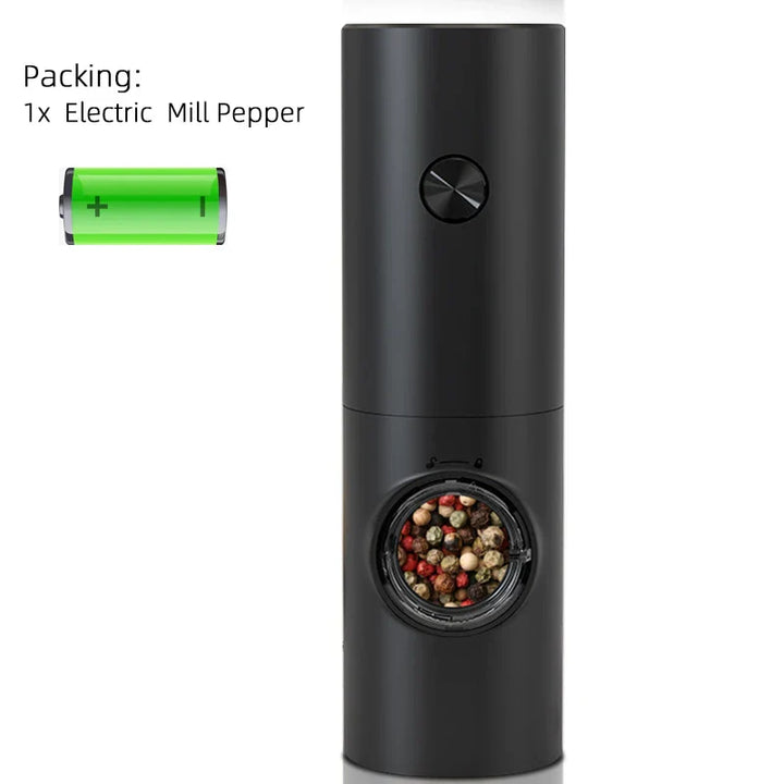 Electric Pepper and Salt Grinder Set - SpiceLite-Black-State of Style