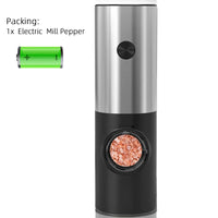 Electric Pepper and Salt Grinder Set - SpiceLite-Silver-State of Style
