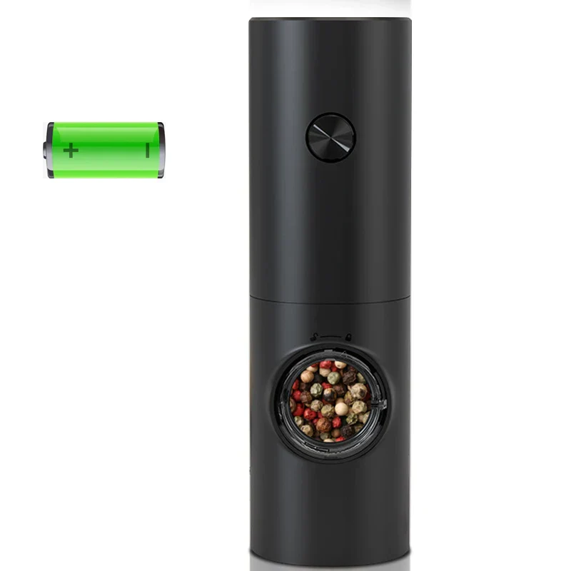Electric Pepper and Salt Mill Set - SpiceLite-Black-State of Style