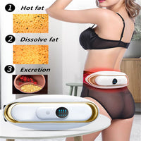 Electric Slimming Belt and Waist Massager - SlimBelt-White-State of Style