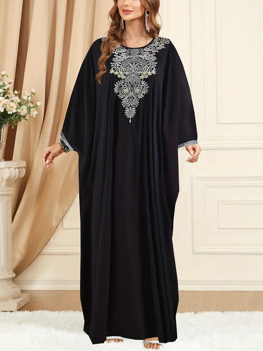 Elegant Black Abaya | Timeless & Stylish-One size fits all-State of Style