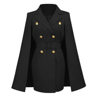 Elegant Blazer Dress for Women | Formal & Stylish-Black-S-State of Style
