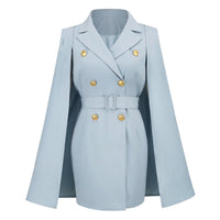 Elegant Blazer Dress for Women | Formal & Stylish-Blue-S-State of Style