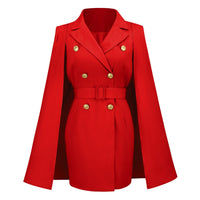 Elegant Blazer Dress for Women | Formal & Stylish-Red-S-State of Style